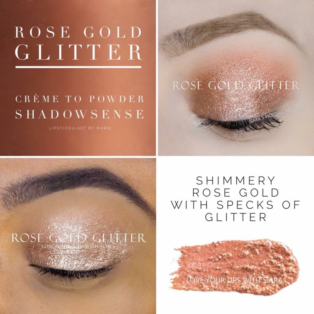 Rose Gold Glitter ShadowSense